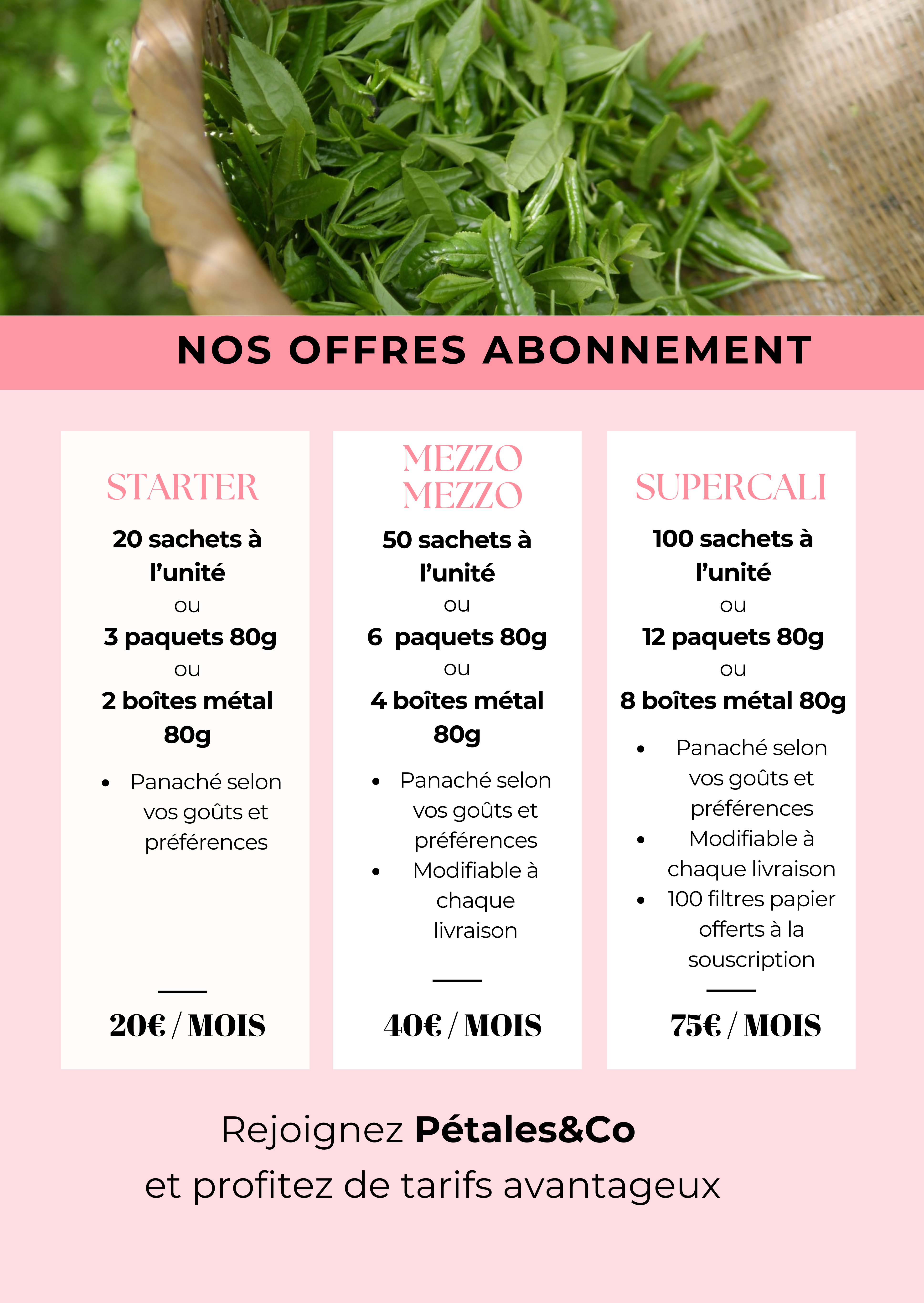 Offre abonnement